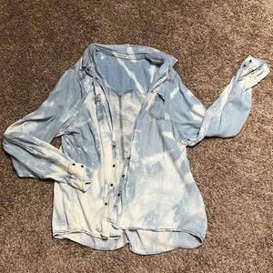 Customized Pearl Snap button up